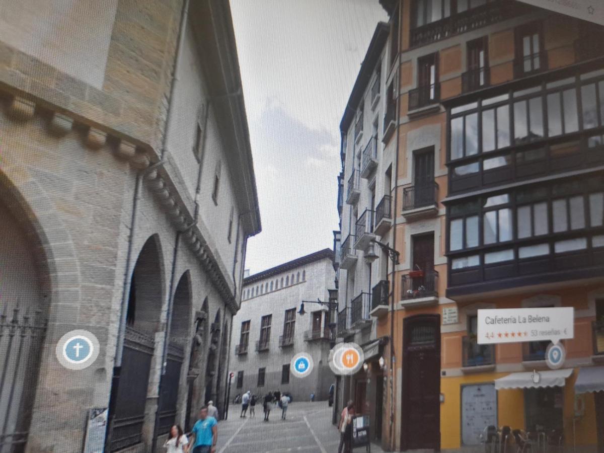 Habitacion Centro Pamplona - Acceso Independiente Eksteriør billede